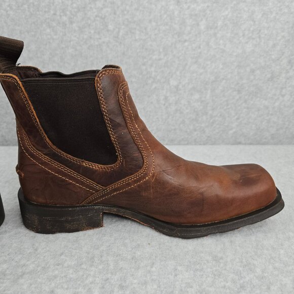 Ariat Chelsea Boots Mens Size 10 EE Rambler Brown Leather Western Cowboy Ankle main image 10